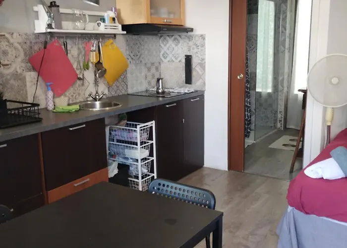 Monolocale, 10' Dal Centro, Dall'aeroporto, Con Patio Esterno 베르가모